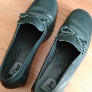 Trotters Navy Blue Loafers for Women